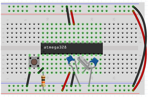 ATmega328P crystal