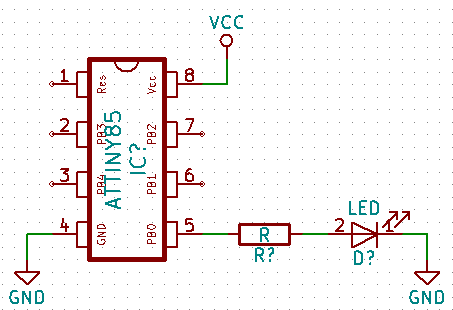 Arduino Slovakia - ATtiny85 - Blink